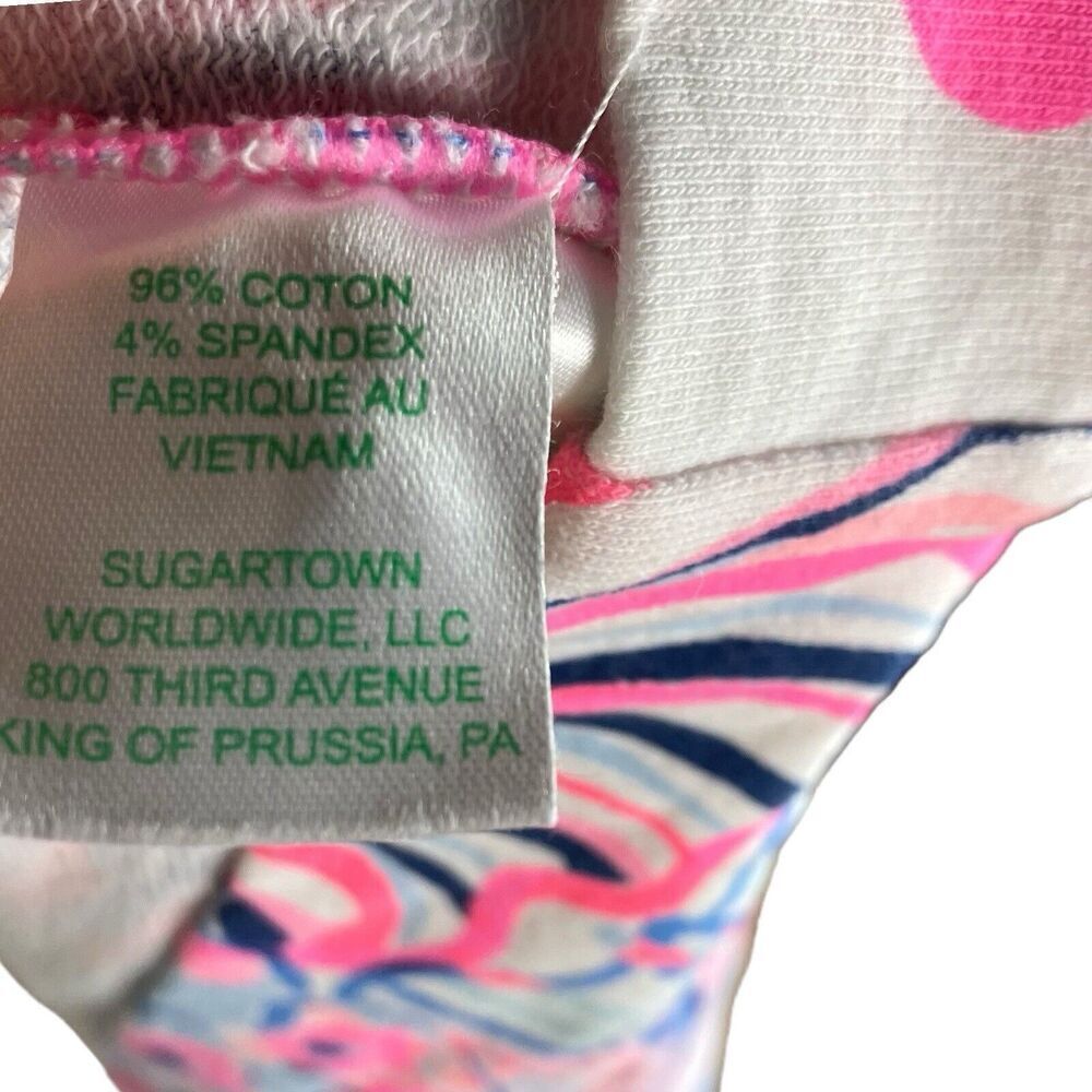 Lilly Pulitzer Camari‎ Shift Dress Prosecco Pink Make A Splash Blue Size S - Picture 9 of 10